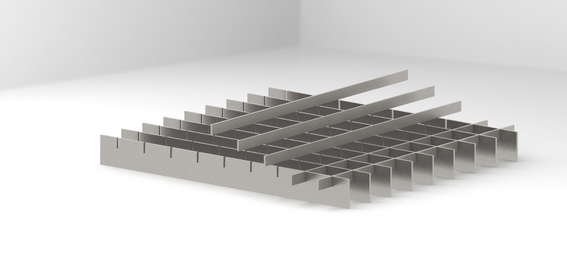 Gitterrost Edelstahl V2A